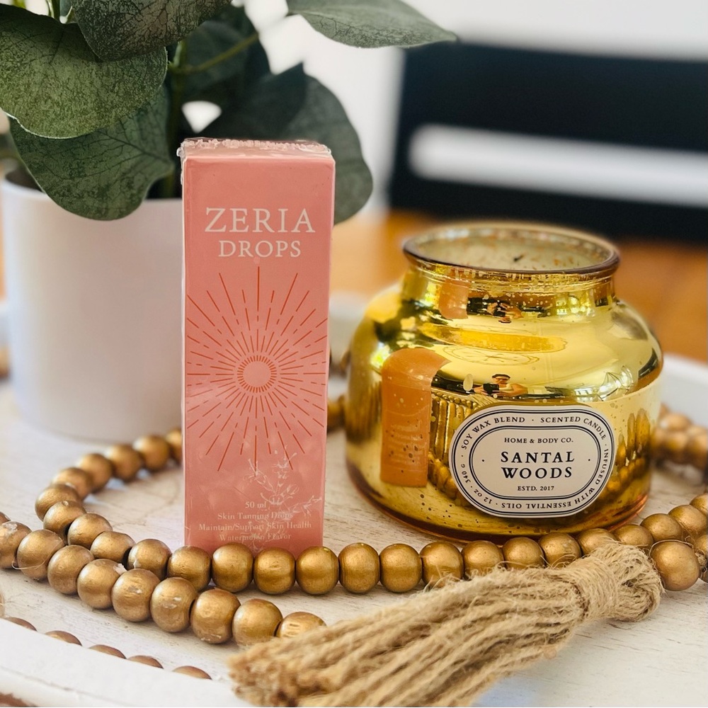 ZERIA Sunless Tanning Drops For Skin Health Brand New Unopened High Rated